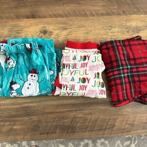 Holiday girls pajama bundle